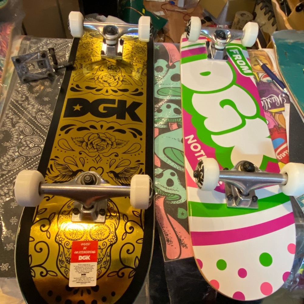 Brand new complete DGK brand skateboards!